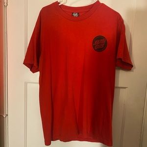 Red Santa Cruz T-shirt